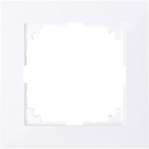 Рамка универсальная Schneider Electric Merten M-Pure 1-м. бриллиантовый-белый  картинка